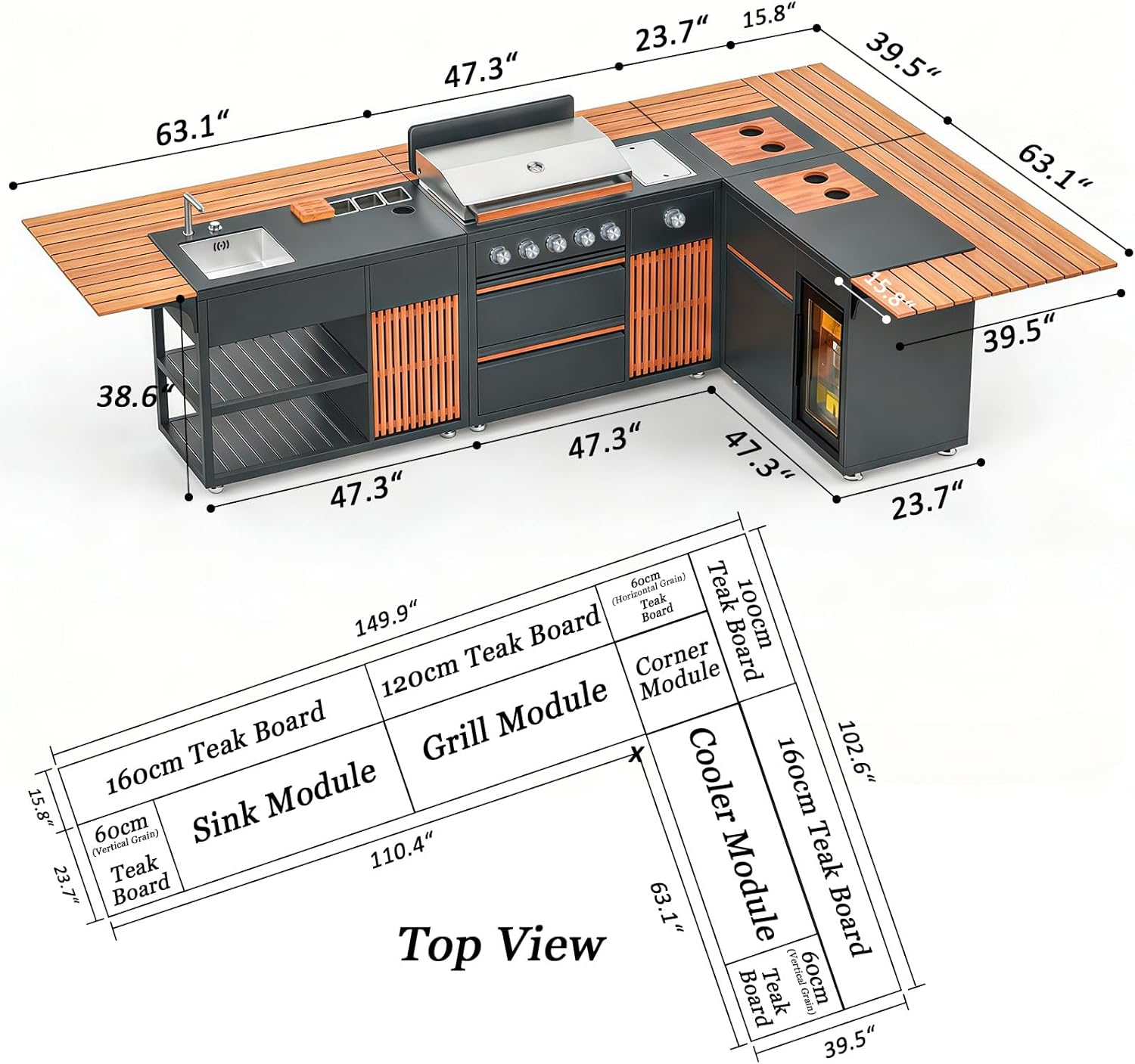 VESTIVIUM outdoor kitchen worth it,should I buy VESTIVIUM outdoor kitchen,VESTIVIUM vs other outdoor kitchens,VESTIVIUM outdoor kitchen pros cons,best modular outdoor kitchen,VESTIVIUM outdoor kitchen honest unboxing and complete package contents