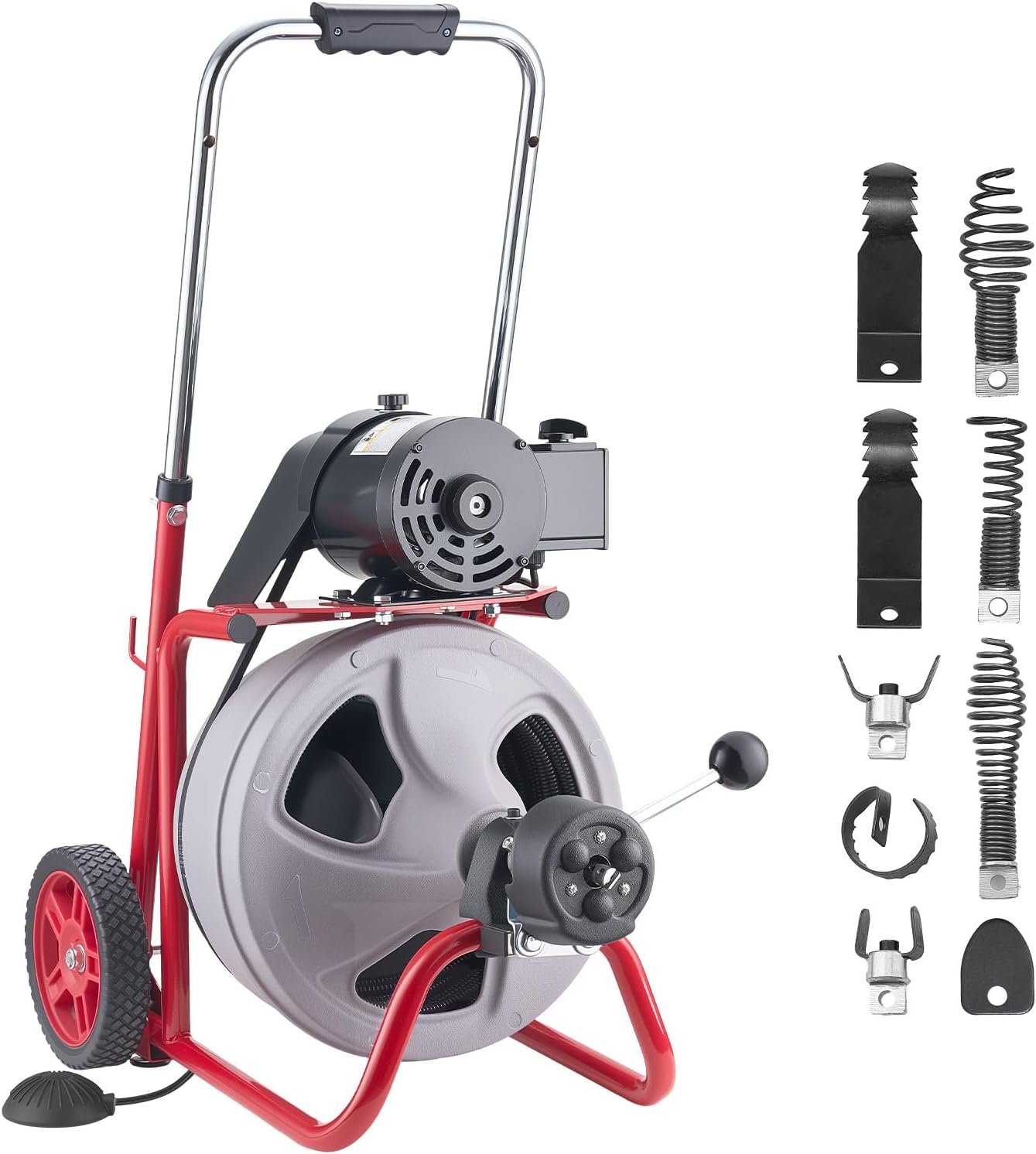 VEVOR drain cleaner machine worth it,should I buy VEVOR drain cleaner,VEVOR drain snake pros cons,best electric drain auger,VEVOR vs other drain cleaners,VEVOR 100ft drain machine honest - detailed features and technical specifications