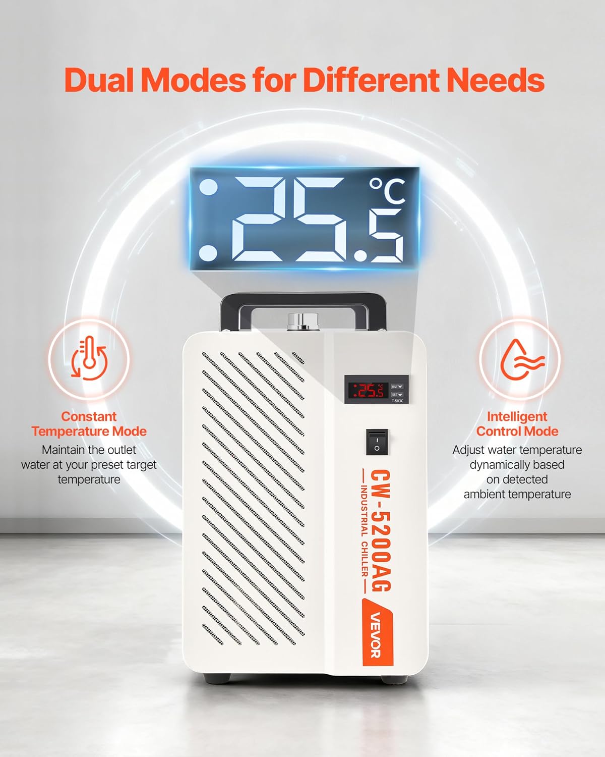 VEVOR industrial water chiller worth it,should I buy VEVOR water chiller,VEVOR CW-5200DG pros cons,best industrial laser chiller,VEVOR chiller vs alternatives,industrial water cooler worth buying performance testing and real-world results