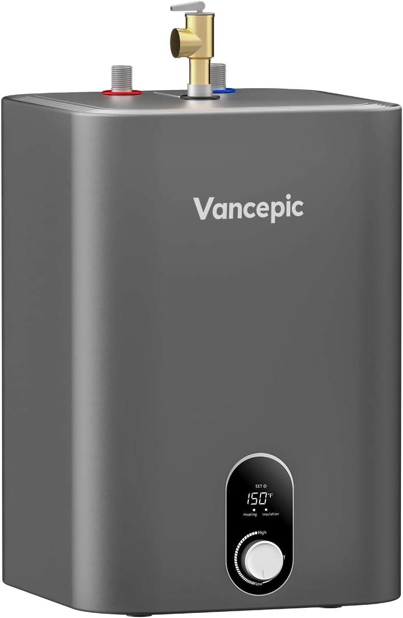 VancEpic 7 gallon water heater worth it,should I buy the VancEpic water heater,VancEpic vs other under sink heaters,VancEpic 7 gallon pros cons,best compact electric water heater,VancEpic water heater honest opinion unboxing and complete package contents