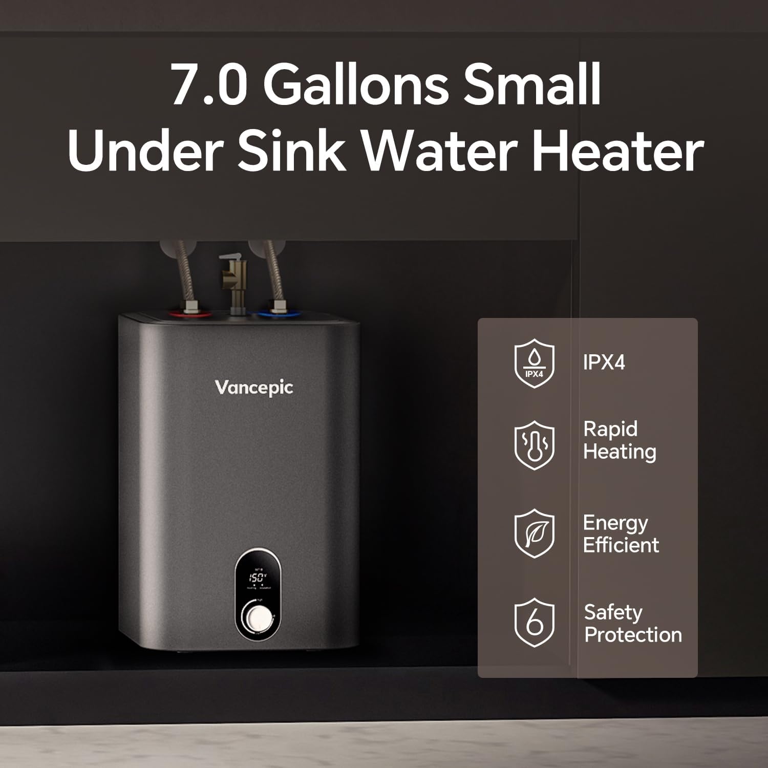 VancEpic 7 gallon water heater worth it,should I buy the VancEpic water heater,VancEpic vs other under sink heaters,VancEpic 7 gallon pros cons,best compact electric water heater,VancEpic water heater honest opinion performance testing and real-world results