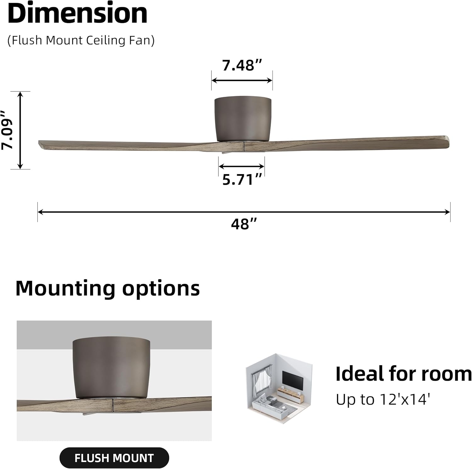 Reviews - WINGBO 48 Inch Flush Mount Fan Worth It? Honest Pros & Cons WINGBO 48 inch flush mount fan worth it,should I buy WINGBO 48 inch fan,WINGBO fan pros cons,best flush mount ceiling fan,WINGBO 48 inch fan vs alternatives,WINGBO fan honest opinion performance testing and real-world results