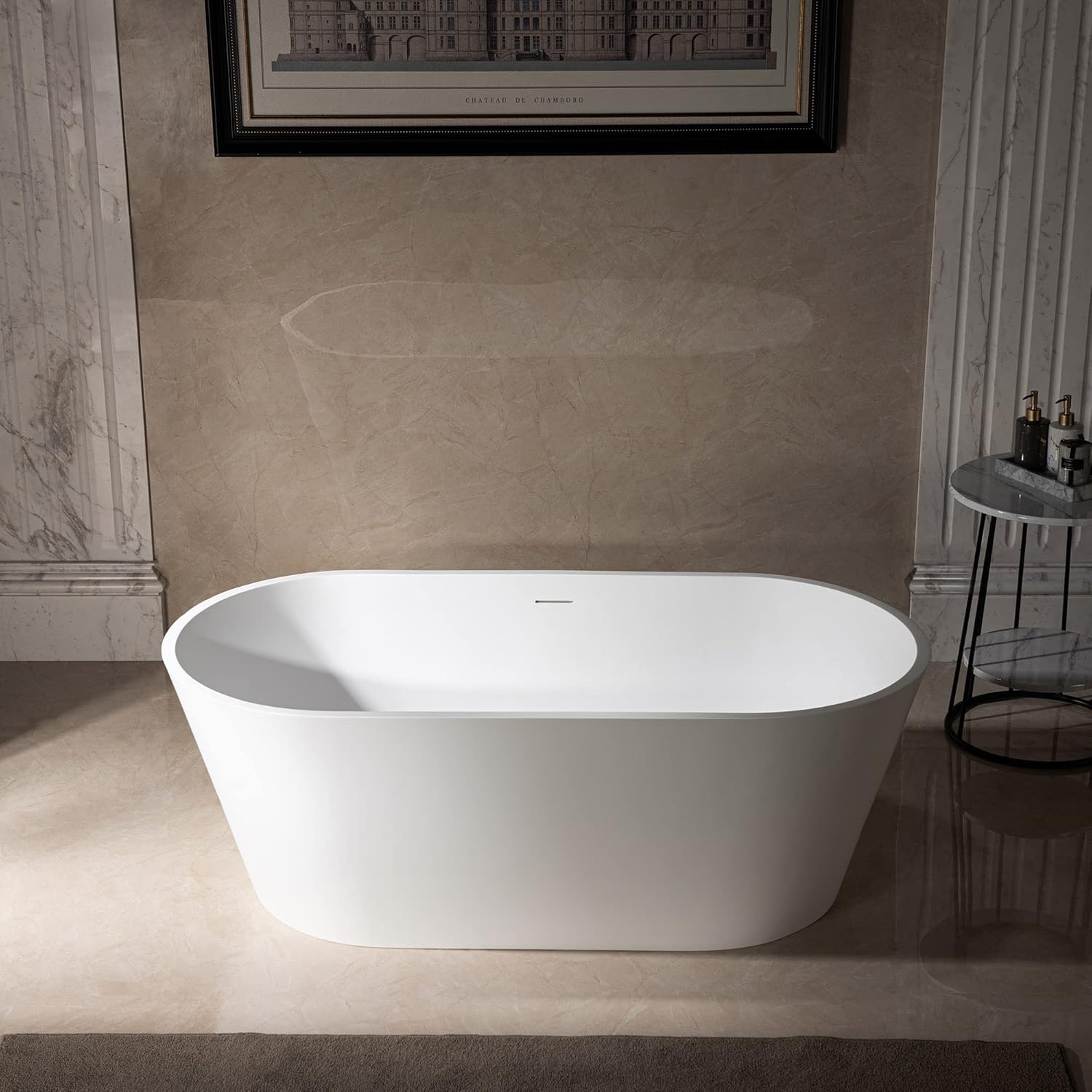 WOODBRIDGE freestanding bathtub worth it,WOODBRIDGE bathtub pros cons,best solid surface bathtub,WOODBRIDGE vs other bathtubs,should I buy a WOODBRIDGE tub,WOODBRIDGE bathtub honest opinion unboxing and complete package contents