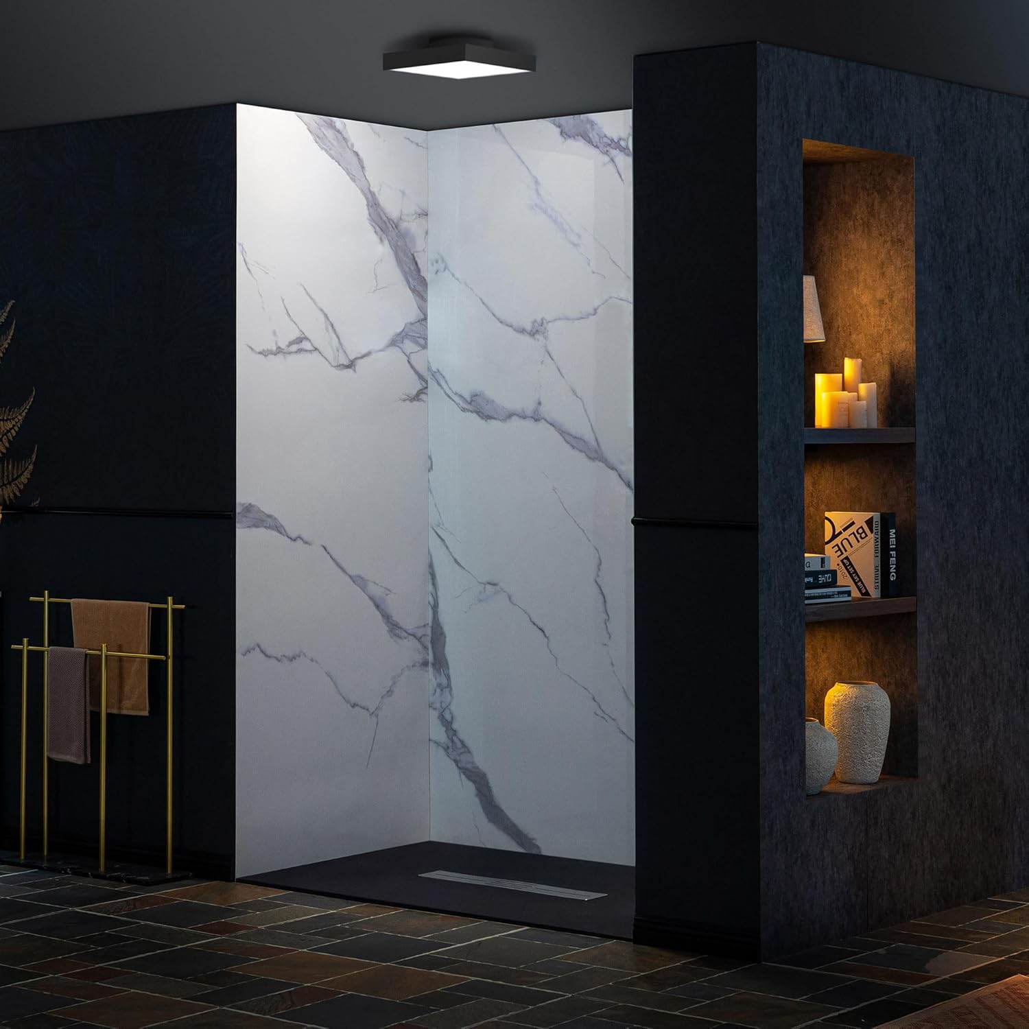 Step-by-step guide for WOODBRIDGE shower panel kit worth it,should I buy WOODBRIDGE shower panels,WOODBRIDGE vs other shower surrounds,WOODBRIDGE shower panel pros cons,best solid surface shower kit,WOODBRIDGE Carrara White honest - complete tutorial