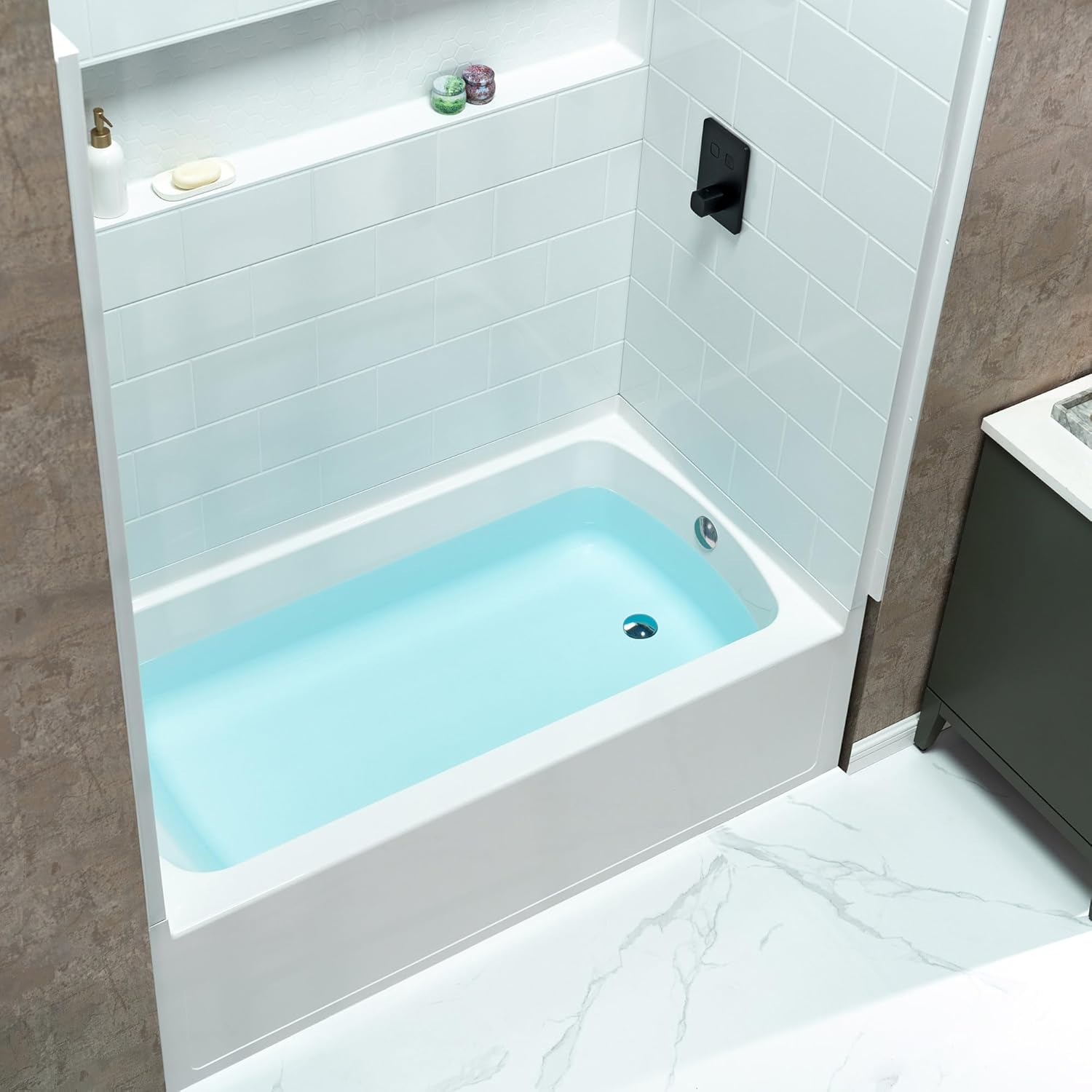 WOODBRIDGE tub surround combo worth it,should I buy WOODBRIDGE tub and surround,WOODBRIDGE tub vs other brands,WOODBRIDGE alcove tub pros cons,best direct-to-stud tub surround,WOODBRIDGE bathtub combo honest performance testing and real-world results