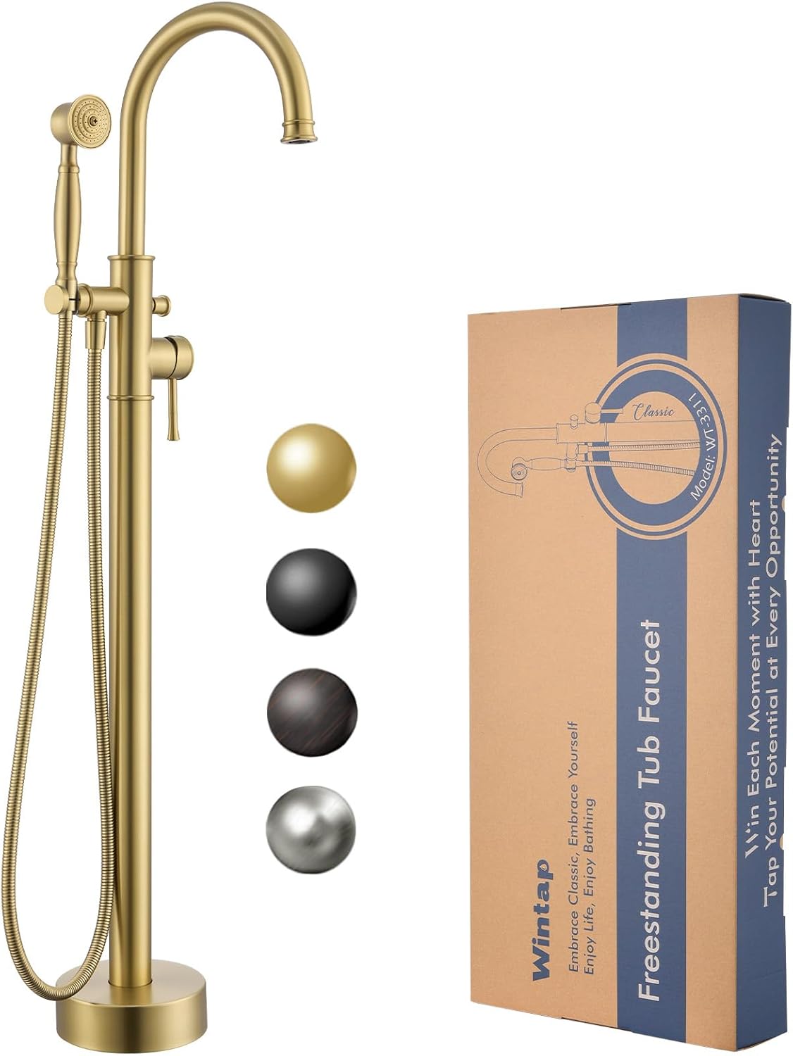 Wintap freestanding tub faucet worth buying,should I buy Wintap tub faucet,Wintap vs other freestanding faucets,Wintap freestanding faucet pros cons,best freestanding bathtub filler,Wintap faucet honest experience - detailed features and technical specifications