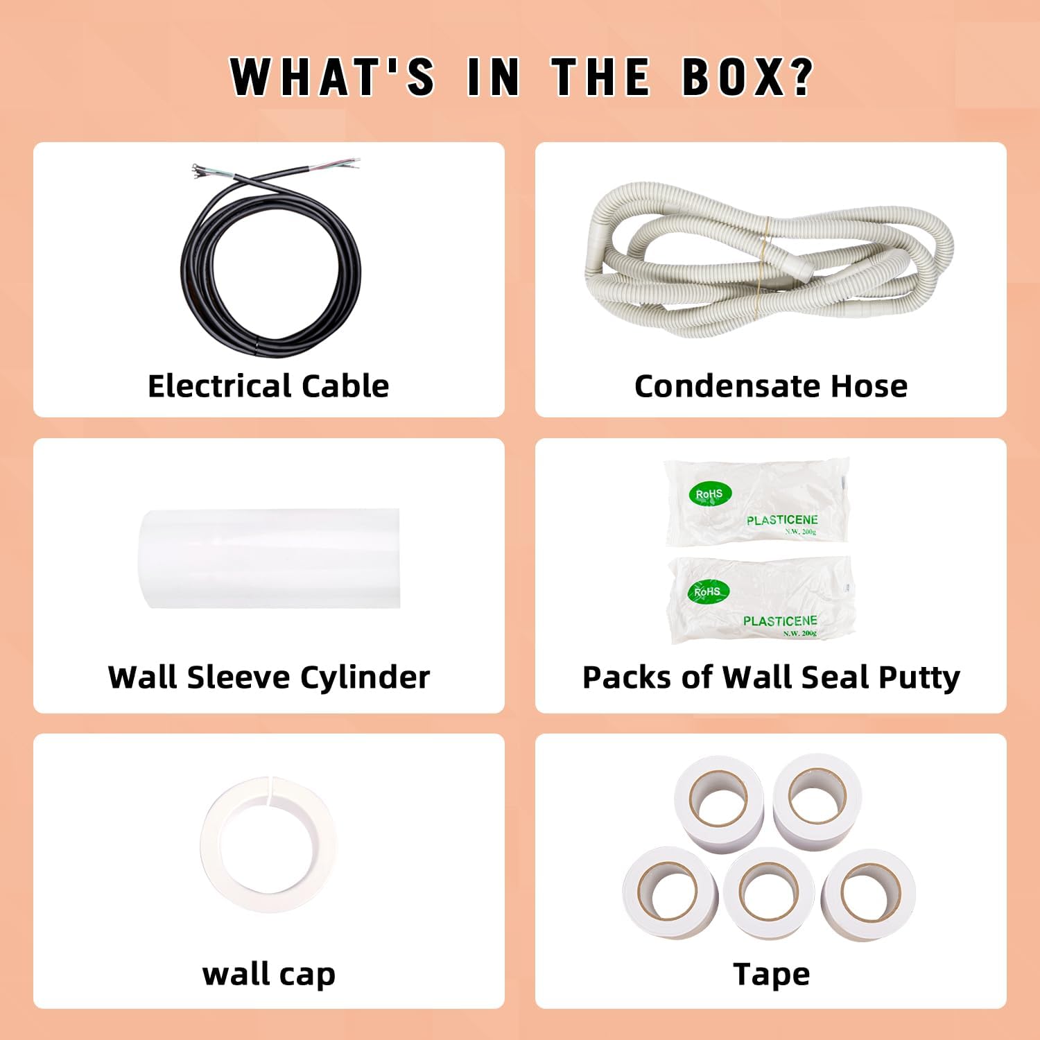 Wostore mini split line set worth it,should I buy Wostore line set,Wostore vs other line sets,Wostore 33ft line set pros cons,best mini split line set,Wostore copper pipe quality unboxing and complete package contents