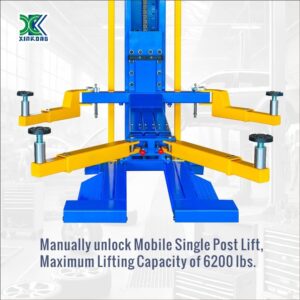 Image 4 of XK-M6200 single post lift worth it