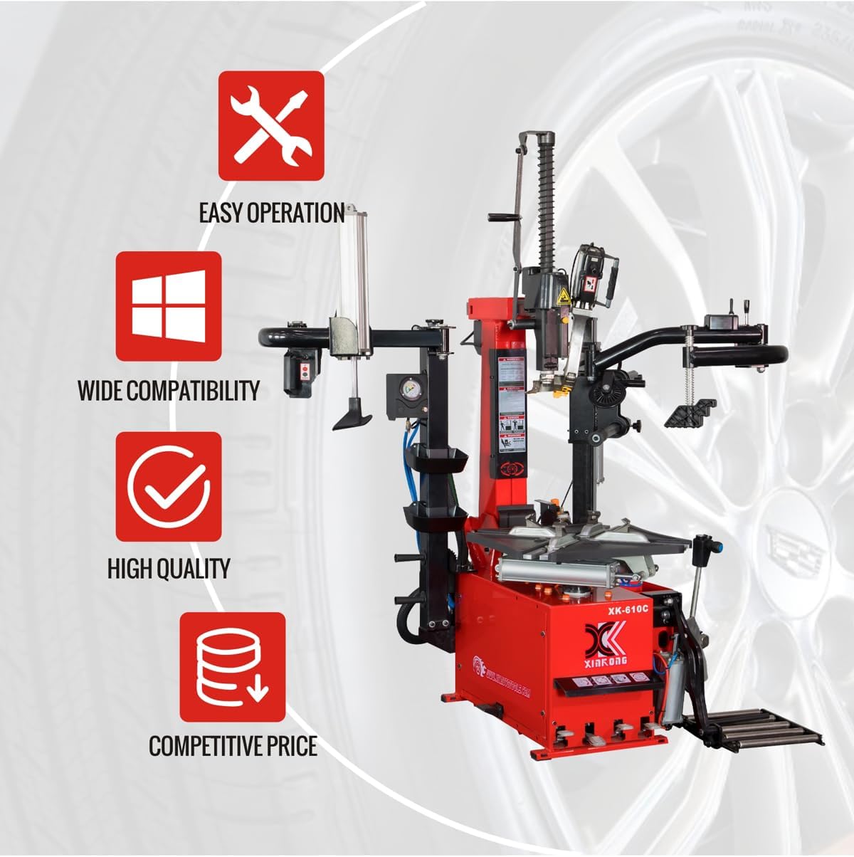 Step-by-step guide for XK tire changer worth buying,XK 610C-70D pros cons,best tire changer for home garage,XK tire changer vs alternatives,should I buy XK tire changer,XK 610C-70D honest assessment - complete tutorial