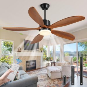 Image 1 of Yahada walnut ceiling fan worth it