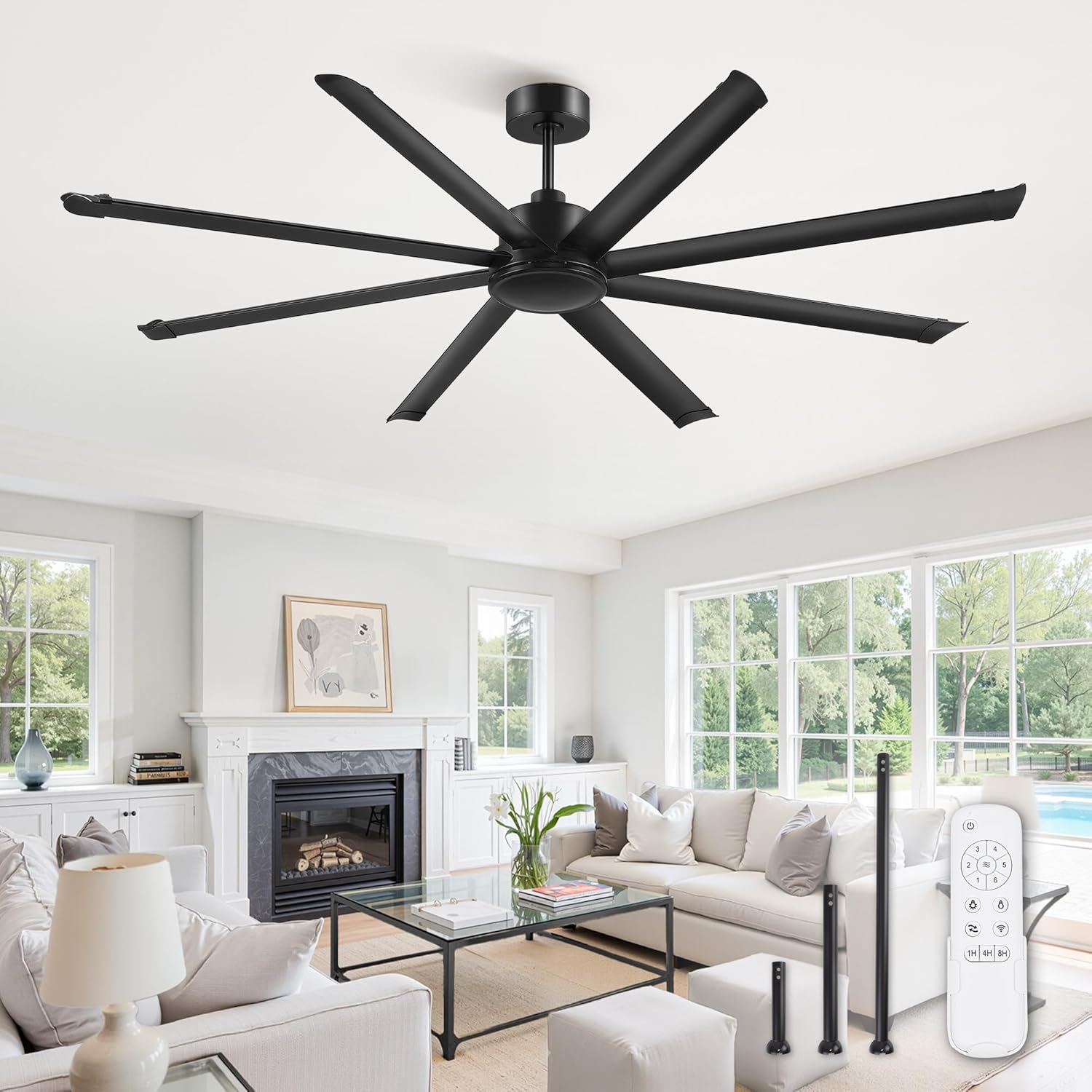 ZMISHIBO 84 inch ceiling fan worth it,should I buy ZMISHIBO ceiling fan,ZMISHIBO SD84 pros cons,best industrial ceiling fan no light,84 inch ceiling fan buying guide,ZMISHIBO fan vs alternatives - detailed features and technical specifications