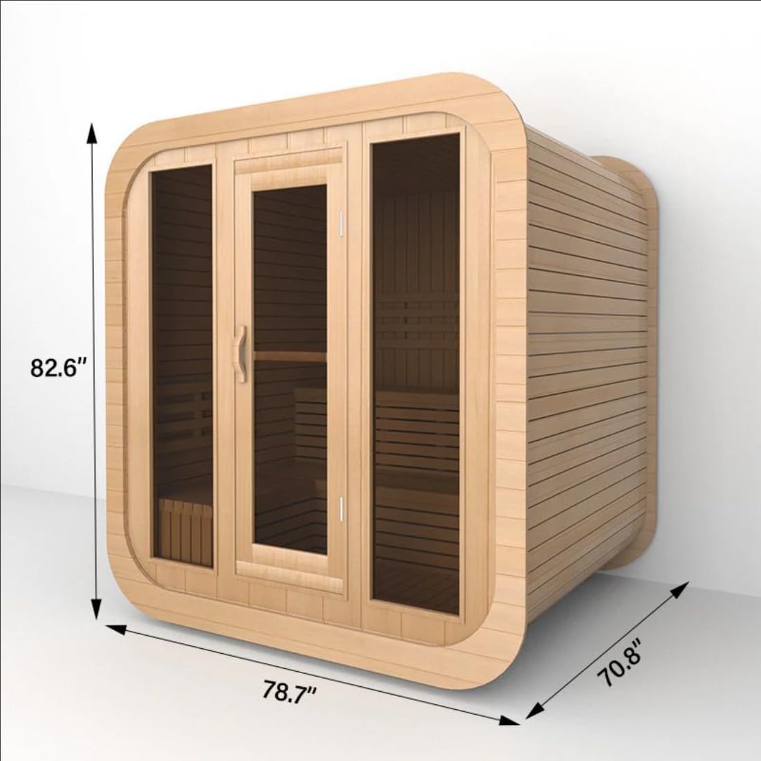 ZONEMEL outdoor steam sauna worth it,should I buy ZONEMEL sauna,ZONEMEL vs other outdoor saunas,ZONEMEL sauna pros cons,best 4-6 person outdoor sauna,ZONEMEL Canadian Hemlock sauna honest unboxing and complete package contents