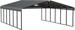 Image 1 of arrow carports galvanized steel carport