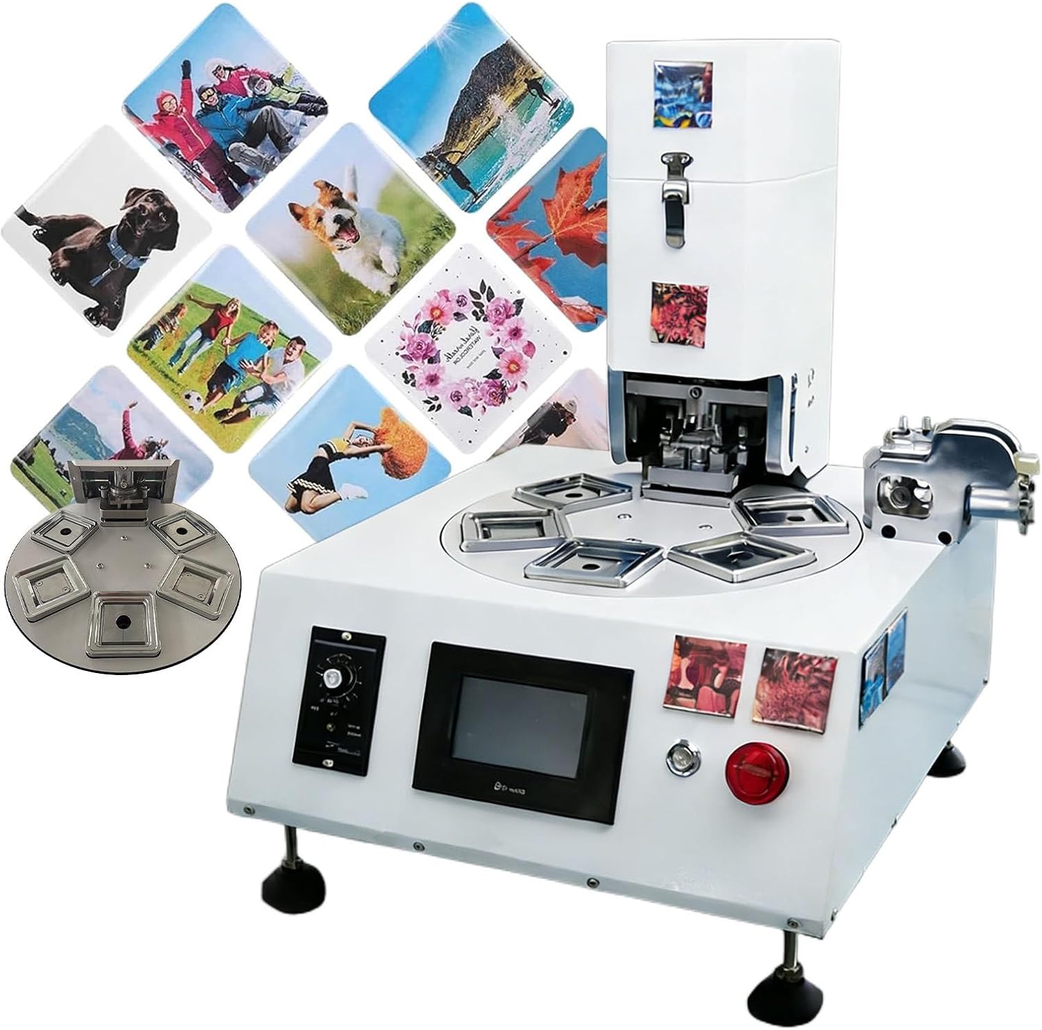 automatic refrigerator magnet machine worth buying,should I buy an automatic magnet maker,automatic vs manual magnet machine,automatic magnet machine pros cons,best magnet making machine,automatic refrigerator magnet machine honest - detailed features and technical specifications