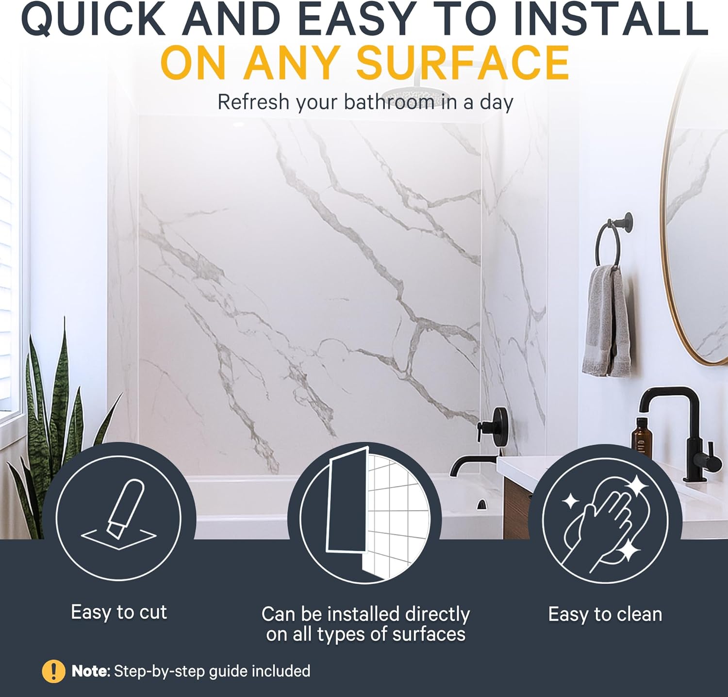 Step-by-step guide for bathtub surround kits worth it,should I buy bathtub surround panels,bathtub surround kits pros cons,best waterproof wall panels for tubs,NHIA&CO bathtub surround honest,bathtub surround vs tile - complete tutorial
