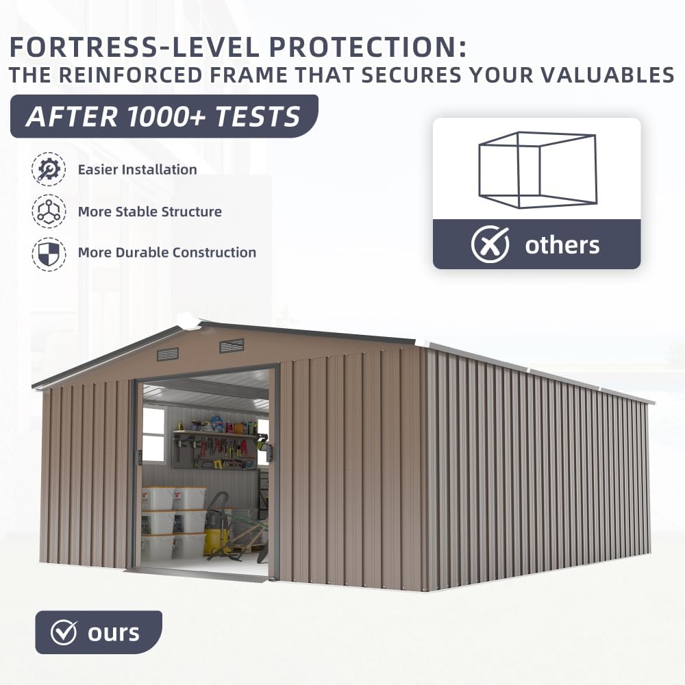 best 10x12 metal storage shed,10x12 metal shed worth buying,Elountik 10x12 shed pros cons,should I buy a 10x12 metal shed,10x12 metal shed vs alternatives,best metal garden shed performance testing and real-world results