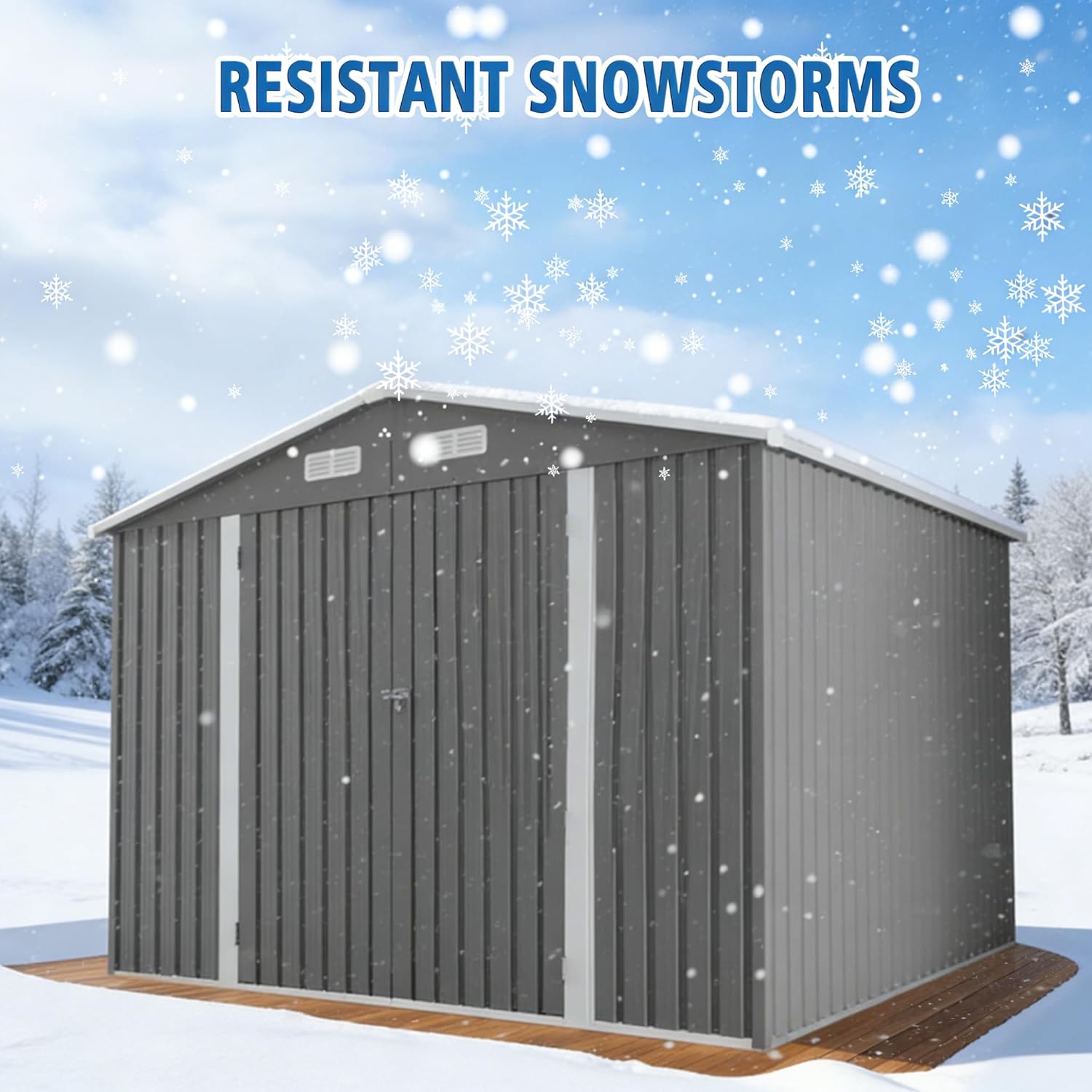 best 10x8 metal storage shed,should I buy a 10x8 metal shed,10x8 metal shed pros cons,10x8 metal shed worth buying,Zongbi 10x8 shed honest,metal garden shed vs alternatives unboxing and complete package contents