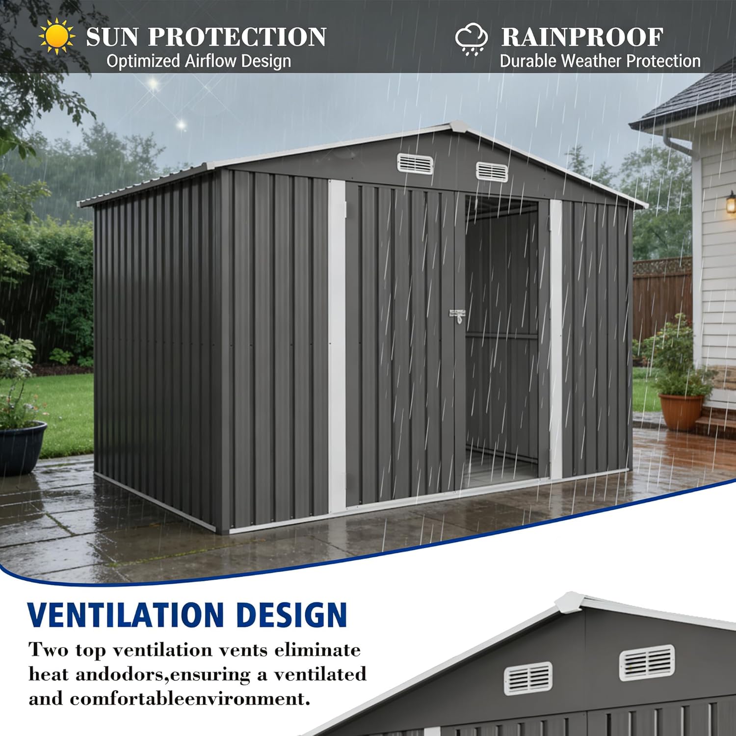 Step-by-step guide for best 10x8 metal storage shed,should I buy a 10x8 metal shed,10x8 metal shed pros cons,10x8 metal shed worth buying,Zongbi 10x8 shed honest,metal garden shed vs alternatives - complete tutorial
