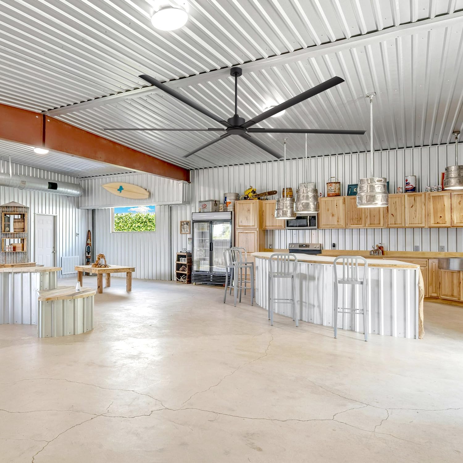 best 120 inch industrial ceiling fan,120 inch ceiling fan worth buying,Breezary 120 inch fan pros cons,large industrial fan for warehouse,120 inch HVLS fan vs alternatives,should I buy a 120 inch ceiling fan unboxing and complete package contents