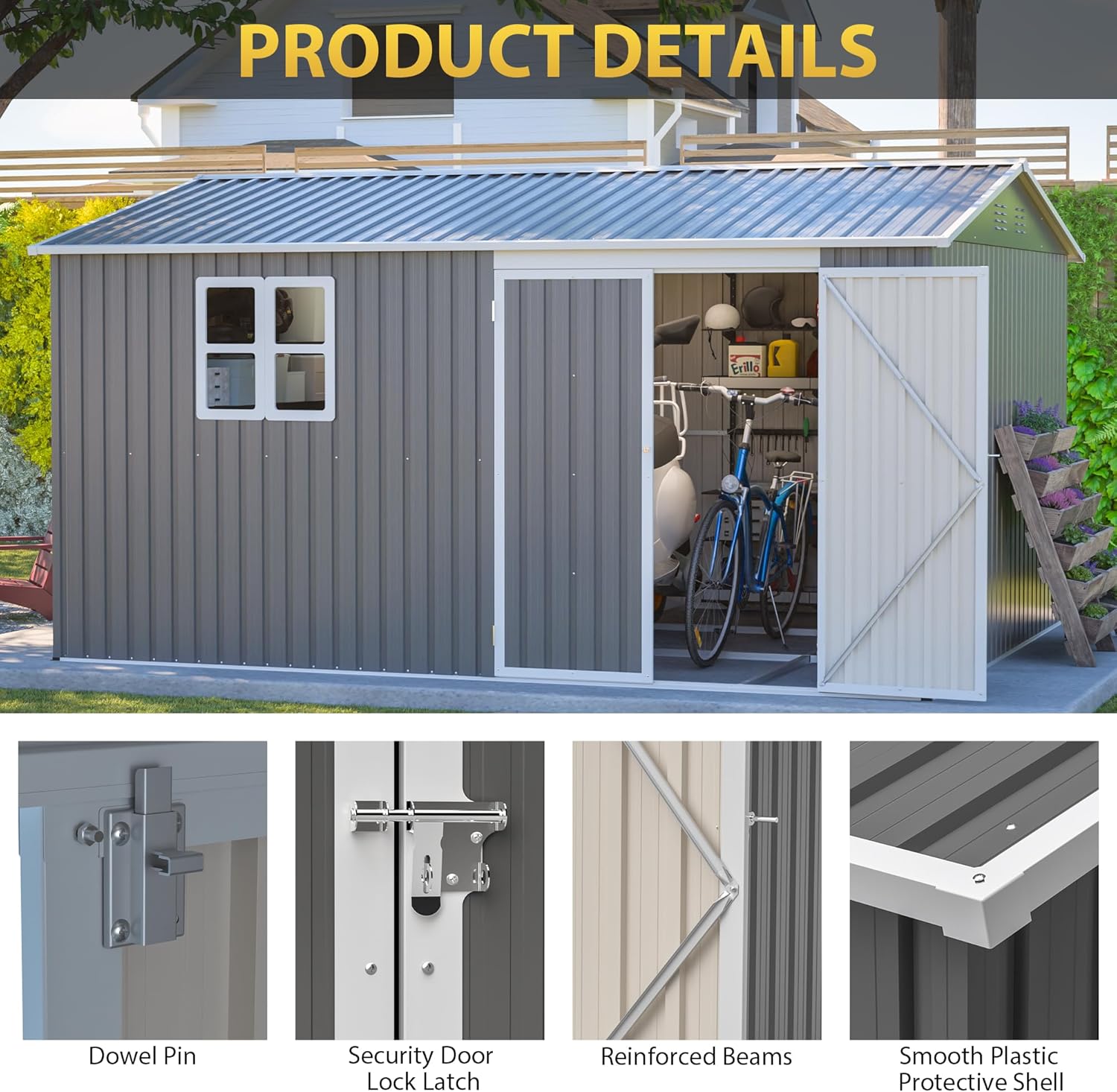 Step-by-step guide for best 12x10 metal storage shed,12x10 metal shed worth buying,TTBKA 12x10 shed pros cons,12x10 galvanized steel shed honest,12x10 metal shed vs alternatives,should I buy a 12x10 metal shed - complete tutorial