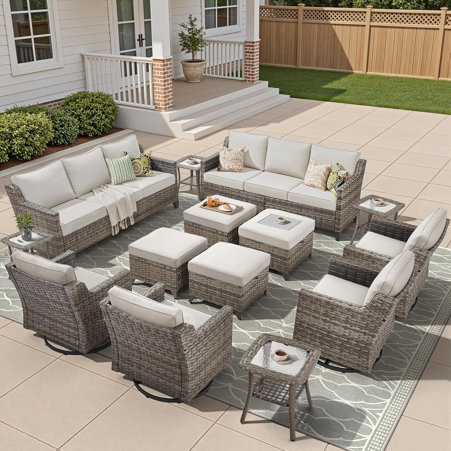 best 14 piece patio furniture set,14 piece patio set worth buying,AMCLOBA patio furniture pros cons,best outdoor sectional sofa set,should I buy a 14 piece patio set,large patio furniture set vs alternatives - detailed features and technical specifications
