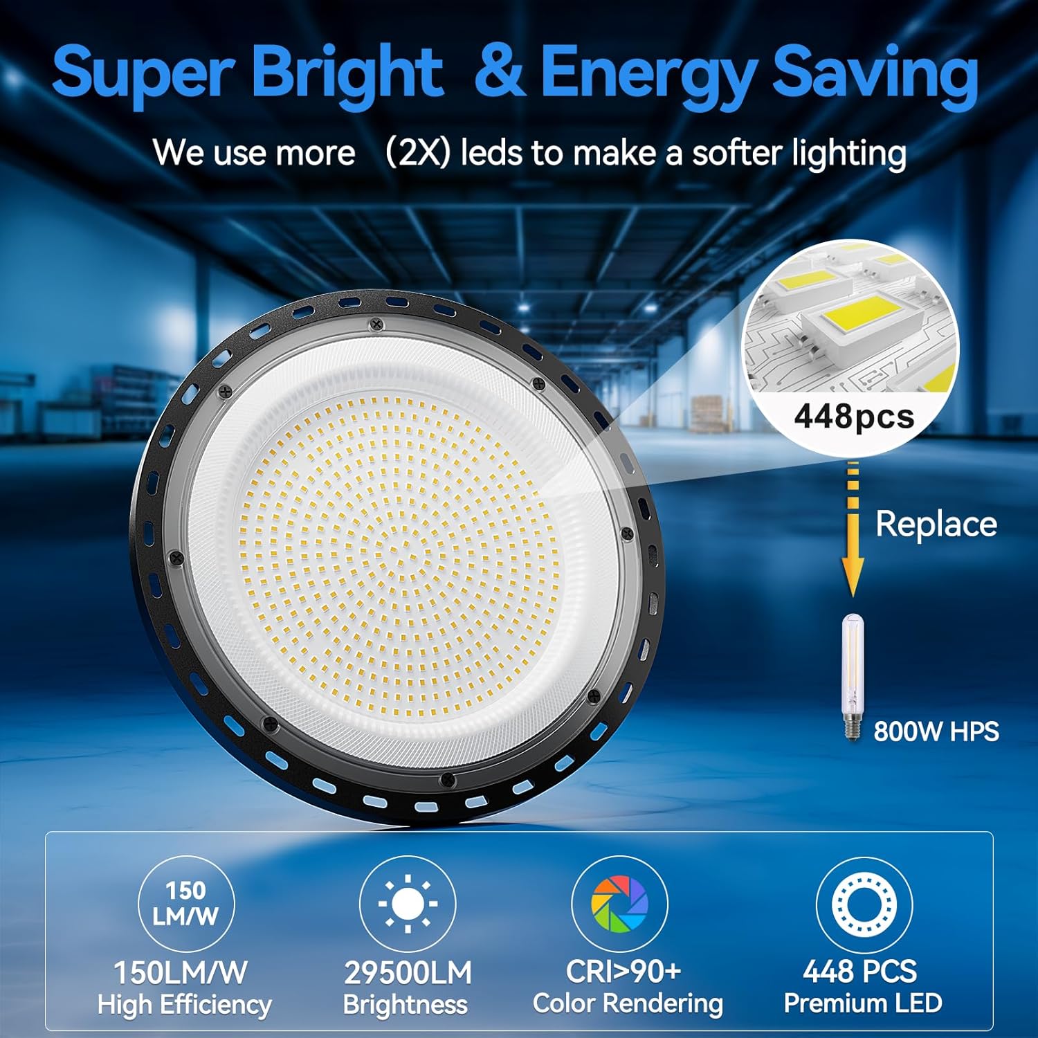 Step-by-step guide for best 200W UFO LED high bay lights,200W UFO high bay lights worth buying,UFO LED shop lights pros cons,Elaruslux high bay lights honest,should I buy 200W UFO lights,200W UFO vs traditional high bay - complete tutorial