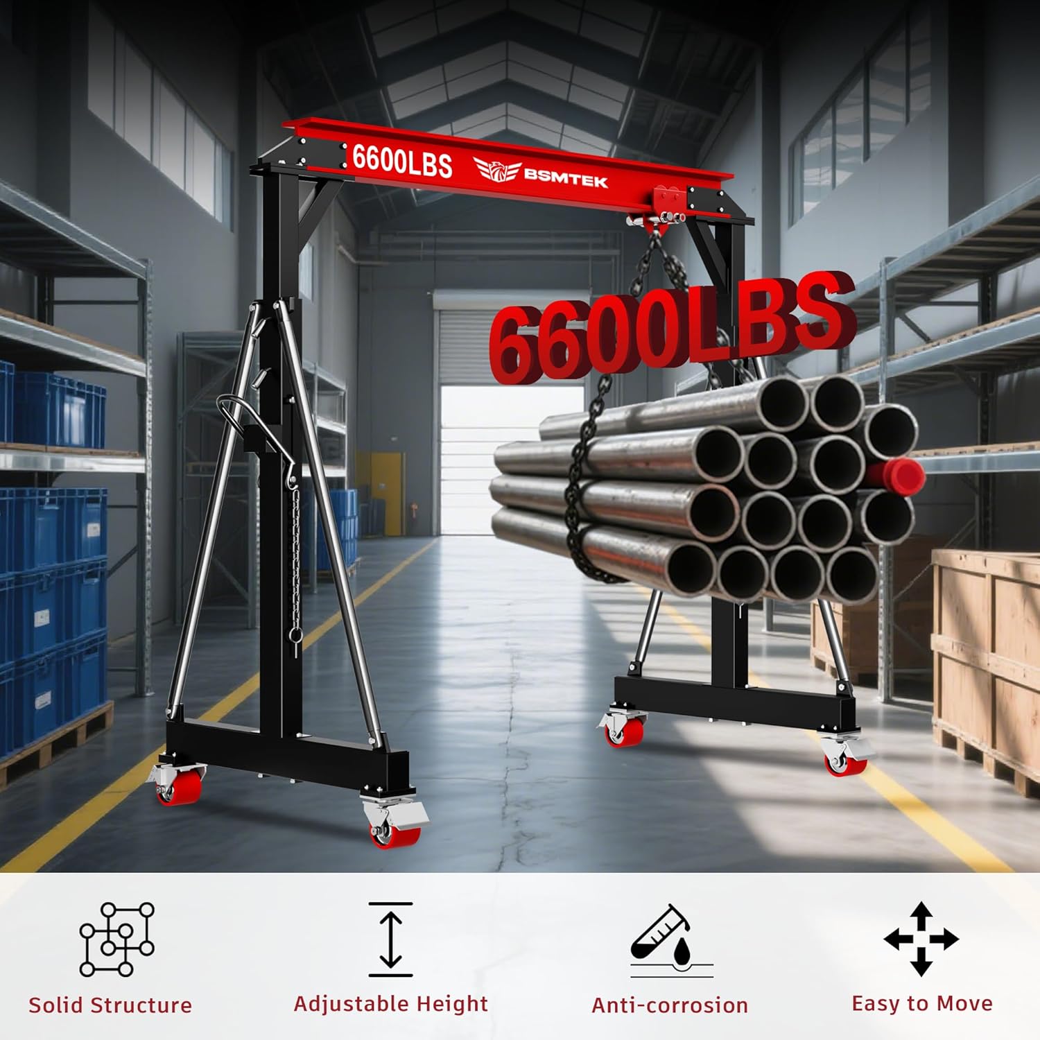 Step-by-step guide for best 3 ton gantry crane,3 ton gantry crane worth buying,3 ton gantry crane pros cons,BSMTEK gantry crane honest,gantry crane vs alternatives,should I buy a 3 ton gantry crane - complete tutorial
