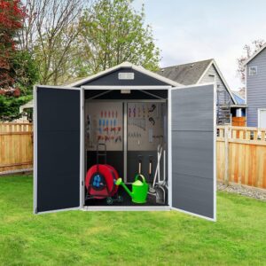 Image 1 of best 6x4 plastic outdoor shed