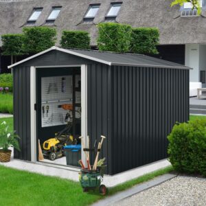 Image 1 of best 8x10 metal shed with floor