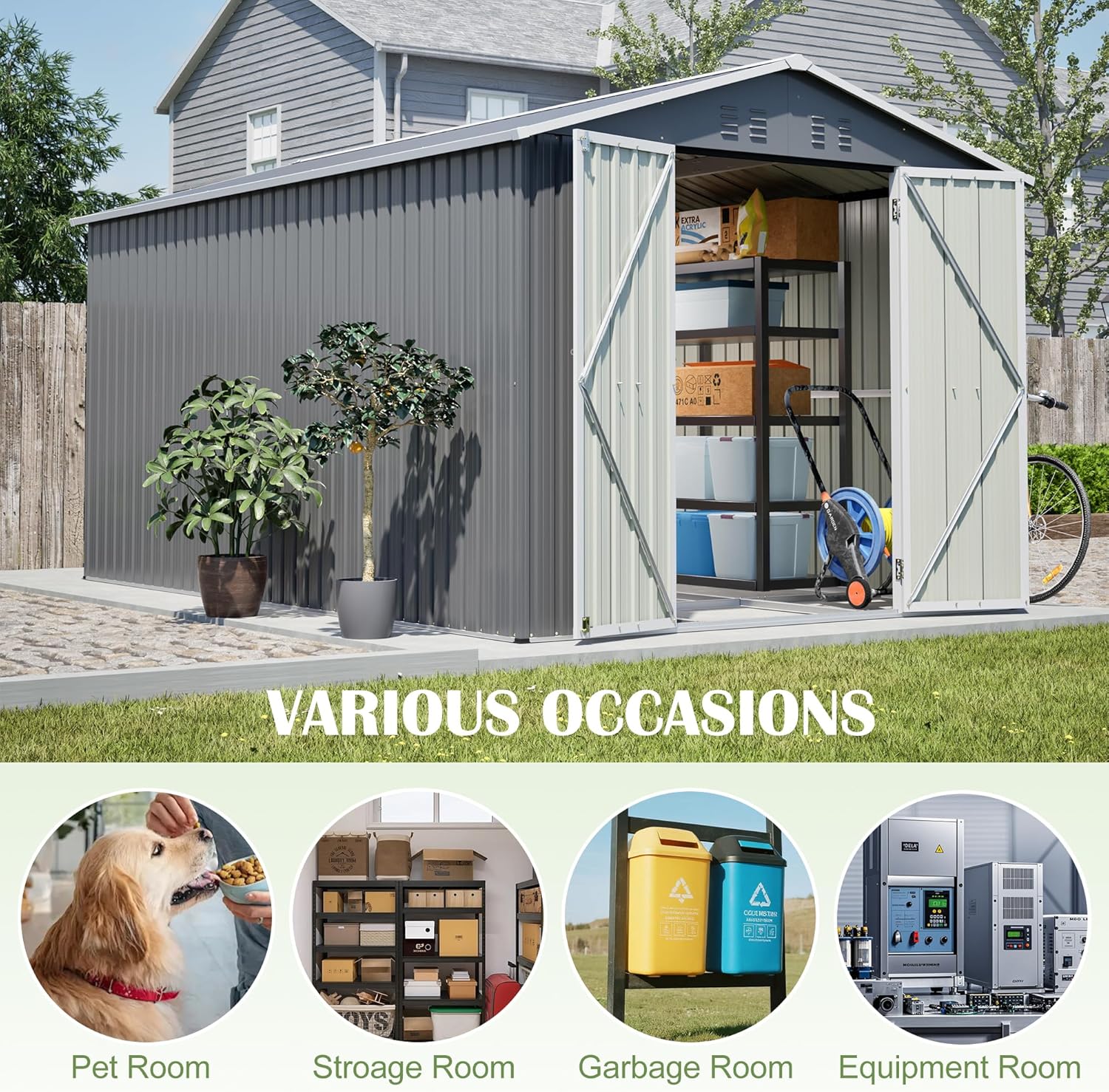 best 8x12 metal storage shed,8x12 metal shed worth buying,TTBKA 8x12 shed pros cons,8x12 galvanized steel shed honest,should I buy an 8x12 metal shed,8x12 shed vs other sizes performance testing and real-world results