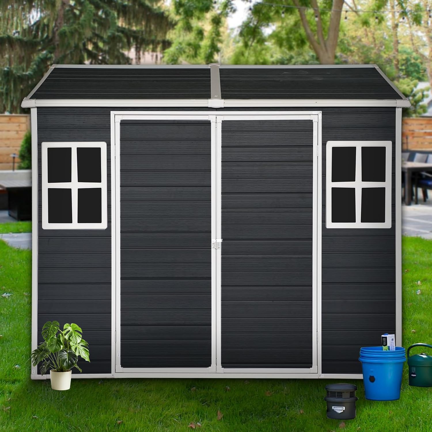 Step-by-step guide for best 8x4ft outdoor resin storage shed,8x4ft resin shed worth buying,FUCIHOMA storage shed pros cons,should I buy an 8x4 resin shed,best plastic garden shed with floor,8x4ft shed vs metal alternatives - complete tutorial