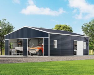 Image 1 of best AMERLIFE metal garage shed