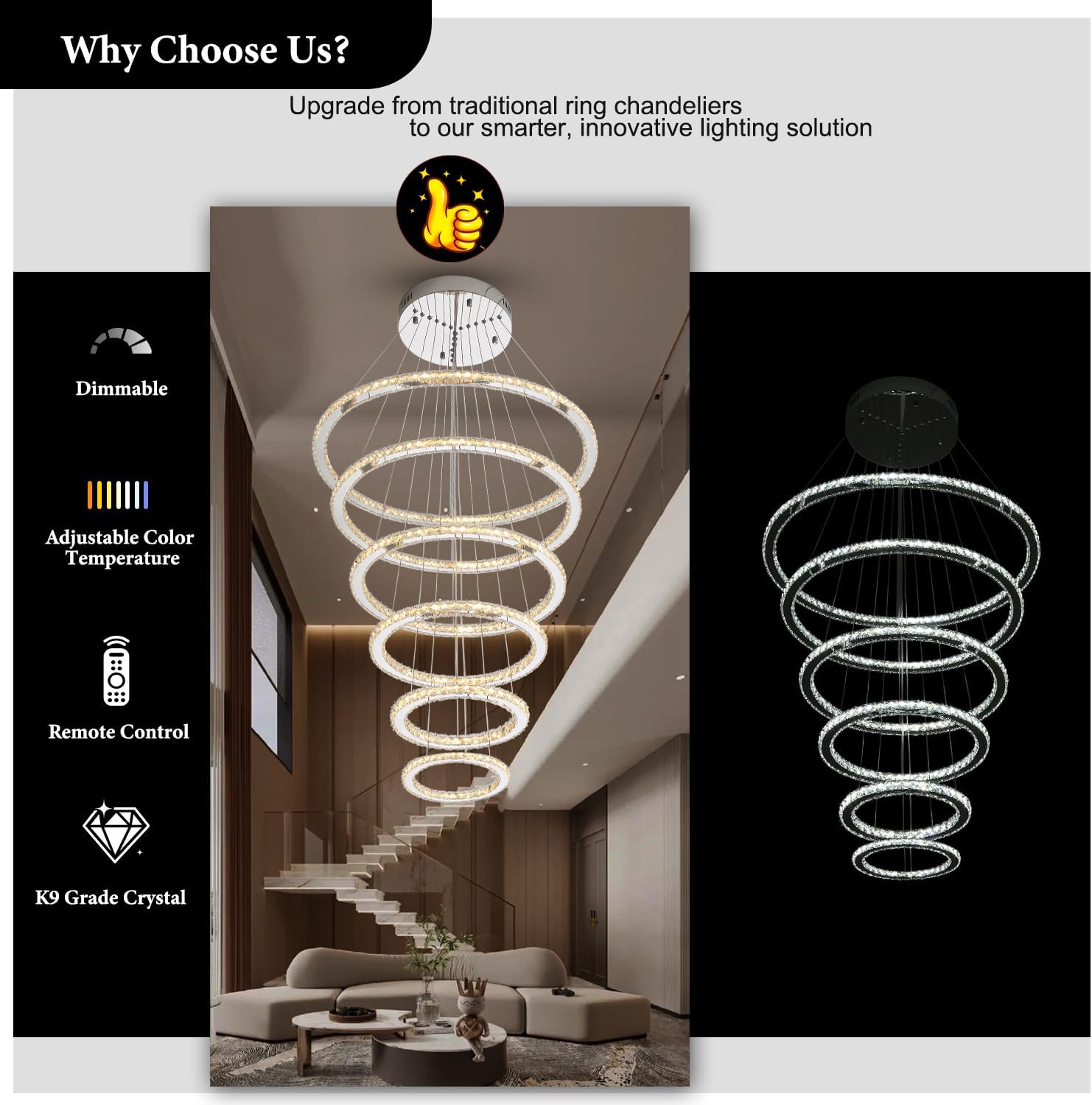 best Besytal crystal chandelier,Besytal chandelier worth buying,Besytal crystal chandelier pros cons,Besytal vs other chandeliers,should I buy Besytal chandelier,best high ceiling chandelier unboxing and complete package contents