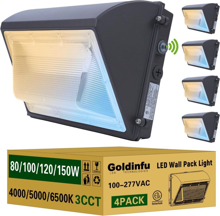 Reviews - Best Goldinfu LED Wall Pack Light: Unbiased Expert Analysis Image 1 of best Goldinfu LED wall pack light