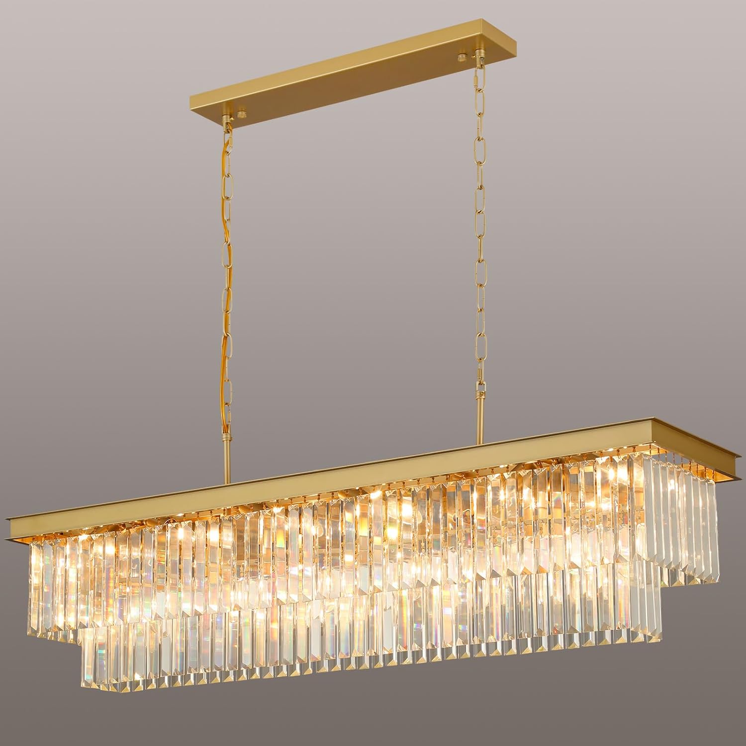 best Weesalife crystal chandelier,Weesalife chandelier worth buying,Weesalife chandelier pros cons,Weesalife vs other chandeliers,should I buy Weesalife chandelier,best modern rectangle chandelier - detailed features and technical specifications