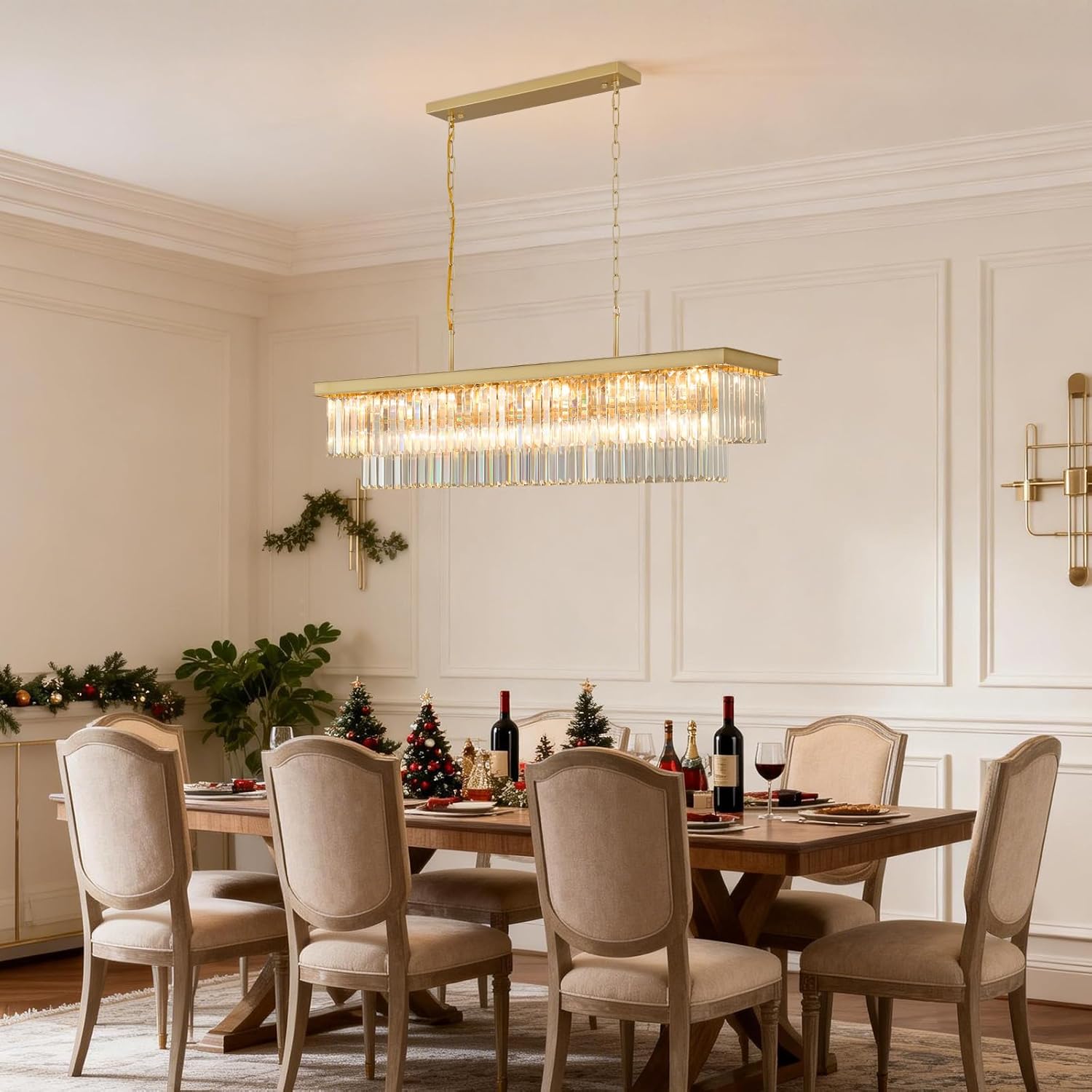 Step-by-step guide for best Weesalife crystal chandelier,Weesalife chandelier worth buying,Weesalife chandelier pros cons,Weesalife vs other chandeliers,should I buy Weesalife chandelier,best modern rectangle chandelier - complete tutorial