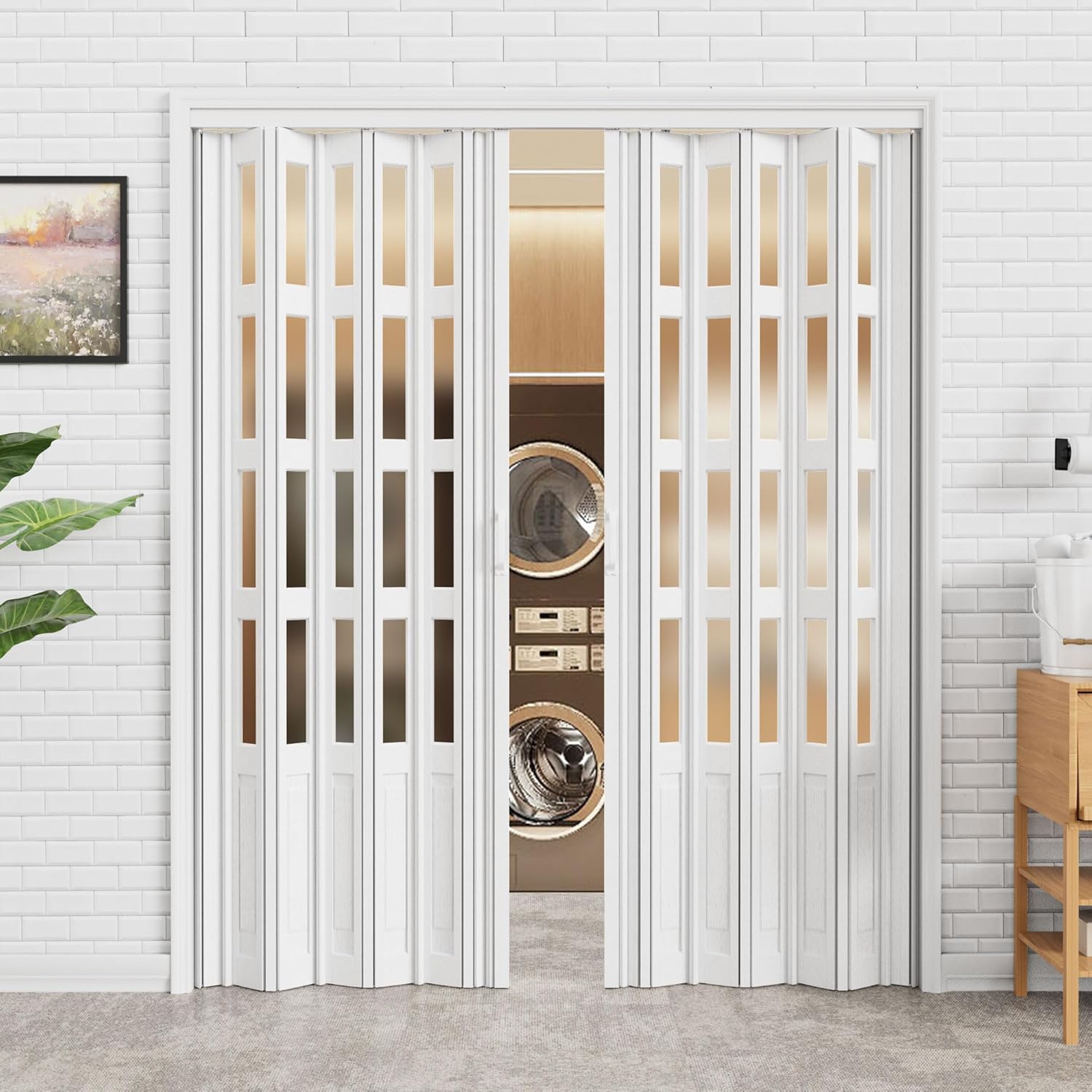 best accordion folding door,accordion door worth buying,accordion folding door pros cons,should I buy an accordion door,accordion door vs sliding door,CRUTOP accordion door honest - detailed features and technical specifications