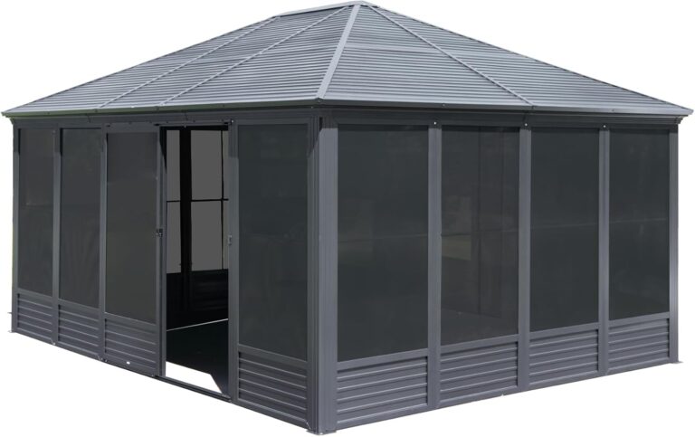Image 1 of best aluminum hardtop gazebo sunroom