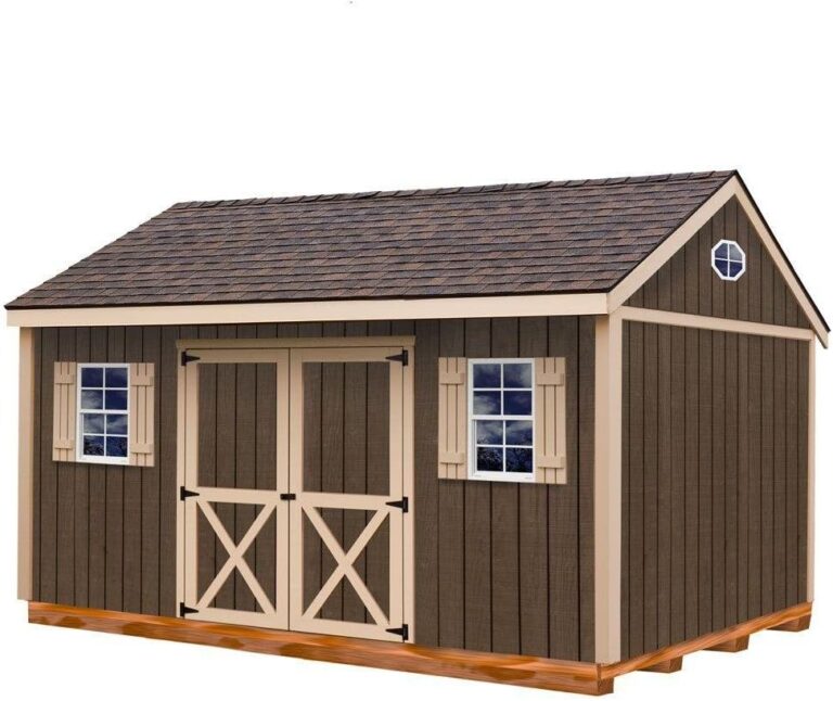 Image 1 of best barns brookfield 12x16 wood shed kit
