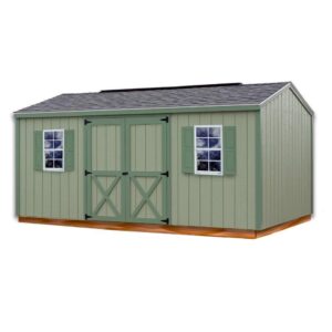 Image 1 of best barns cypress 16x10 wood storage shed