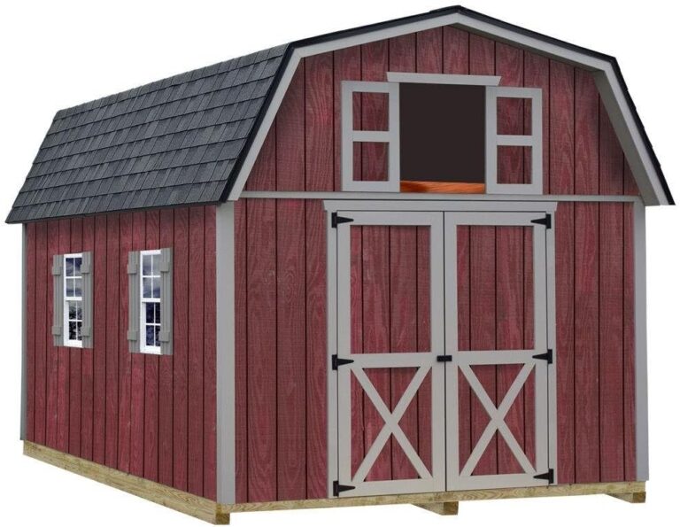 Image 1 of best barns woodville 10x12 wood storage shed
