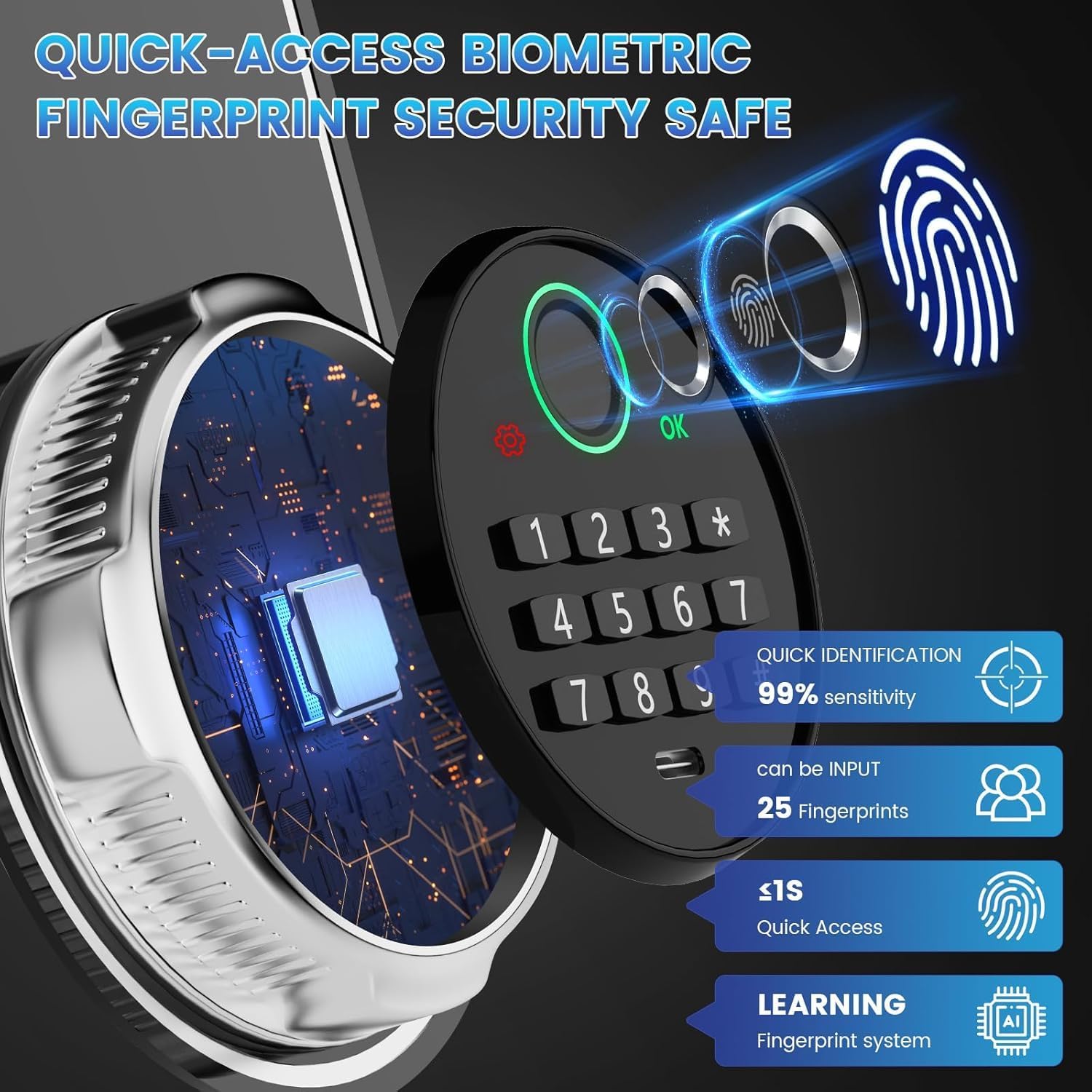 Reviews - Best Biometric Safe for Home: Honest Pros & Cons & Our Experience best biometric safe for home,biometric safe worth buying,biometric safe pros cons,should I buy a biometric safe,biometric safe vs traditional safe,large fingerprint safe for valuables performance testing and real-world results