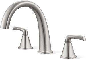 Image 1 of best brushed nickel roman tub faucet