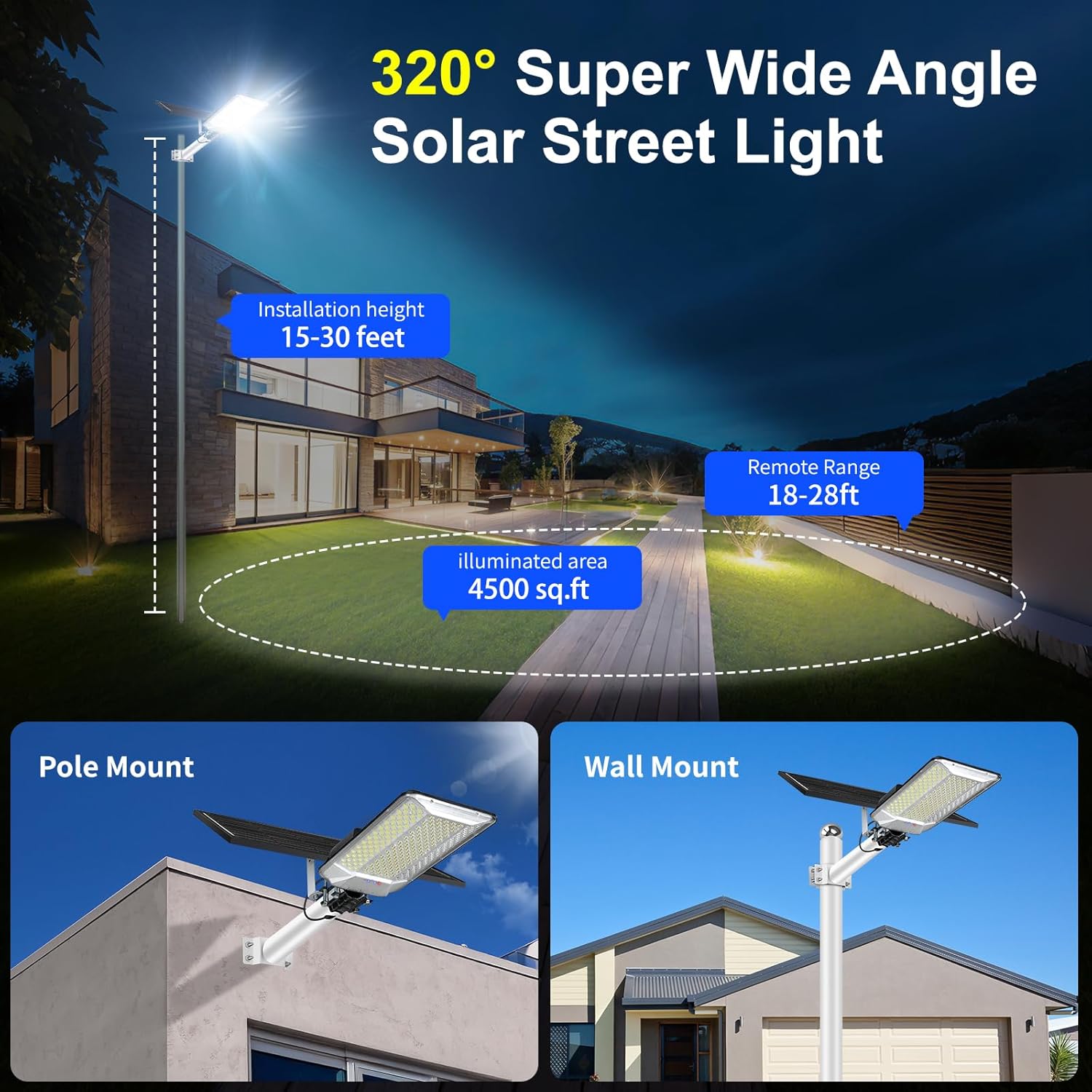 best commercial solar street lights,commercial solar parking lot lights worth buying,22000W solar flood light pros cons,AimLft AL-22000W honest analysis,solar street lights vs wired alternatives,should I buy heavy duty solar lights unboxing and complete package contents
