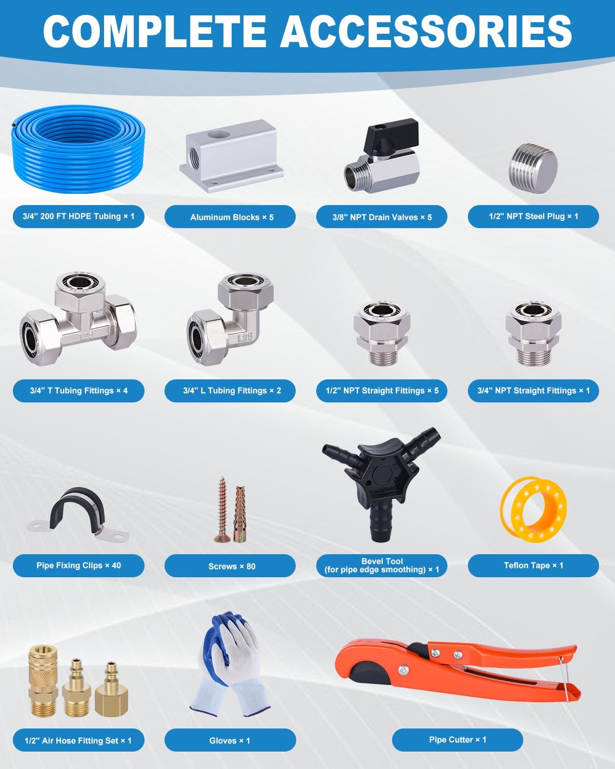 best compressed air line kit,compressed air line kit worth buying,compressed air piping system pros cons,should I buy a compressed air line kit,compressed air line kit vs alternatives,MOLAVIEE air line kit honest unboxing and complete package contents