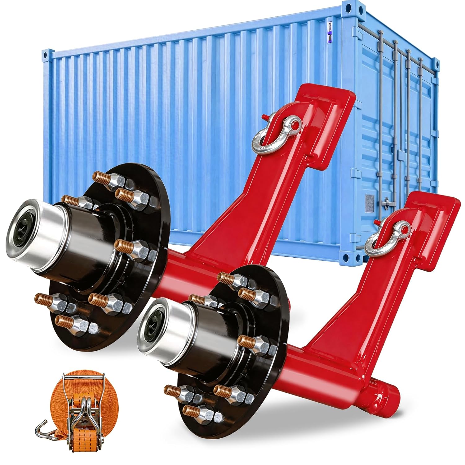 best container moving wheels,container moving wheels worth buying,container wheel kit pros cons,8-lug container wheels vs alternatives,should I buy container moving axles,heavy duty container wheels honest - detailed features and technical specifications