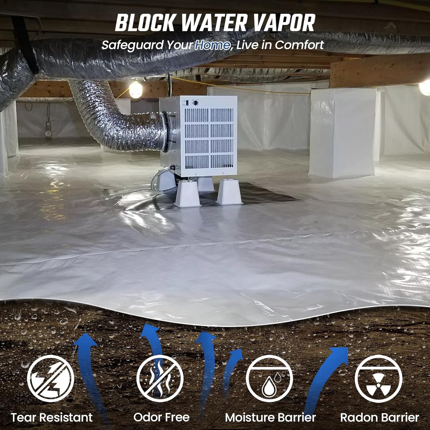 best crawl space vapor barrier,crawl space vapor barrier worth buying,VAPLINX vapor barrier pros cons,15 mil vapor barrier vs alternatives,should I buy a crawl space vapor barrier,heavy duty vapor barrier worth it unboxing and complete package contents