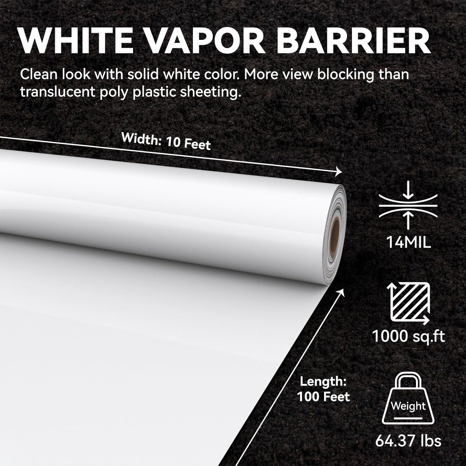 best crawl space vapor barrier,crawl space vapor barrier worth buying,14 mil vapor barrier pros cons,Spirecover vapor barrier honest,should I buy a crawl space vapor barrier,heavy duty plastic sheeting for crawl space unboxing and complete package contents
