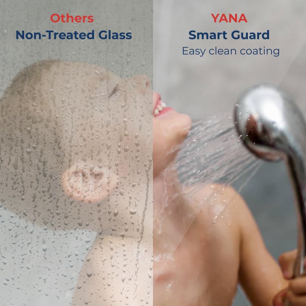 best custom frameless shower glass panel,custom shower glass panel worth buying,frameless shower panel pros cons,Yana Glass shower panel honest,should I buy a custom shower panel,custom shower glass vs alternatives unboxing and complete package contents