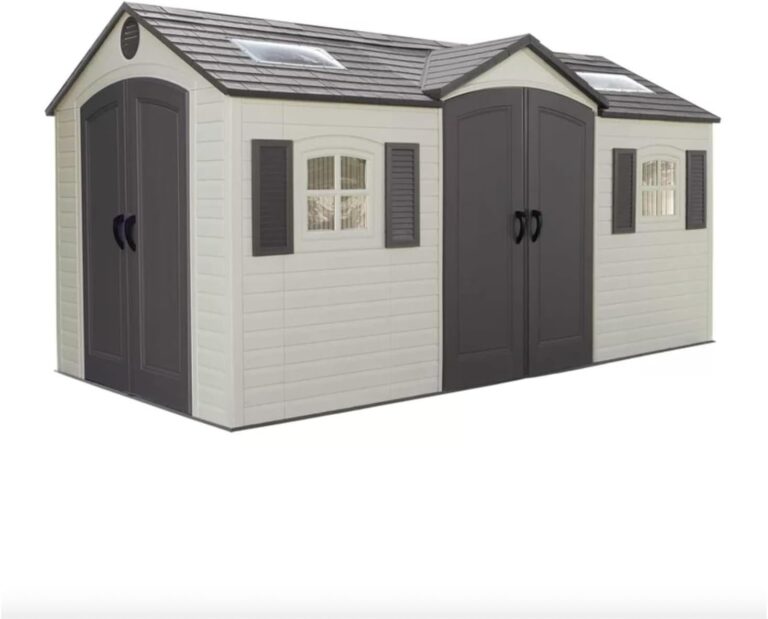 Image 1 of best dual entry storage shed